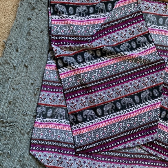 LIVE 4 TRUTH open cardigan high low kimono size large dolman short sleeves - Picture 13 of 15